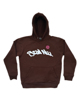 Load image into Gallery viewer, Brown Script Hoodie