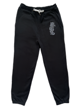 Load image into Gallery viewer, Black Scriptrdagon Joggers
