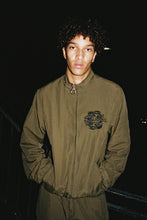 Load image into Gallery viewer, Olive Flight Suit Track Top
