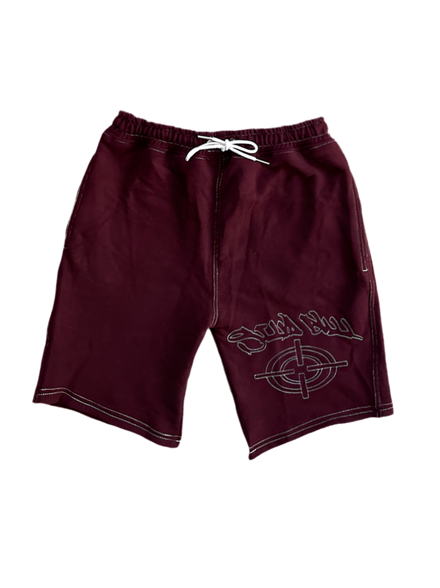 WINE CONTRAST SHORTS