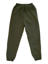 Load image into Gallery viewer, Olive Flight Suit Track Bottoms
