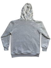 Load image into Gallery viewer, Grey Paisley Hoodie
