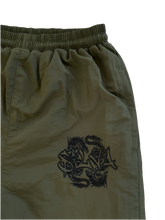 Load image into Gallery viewer, Olive Flight Suit Track Bottoms
