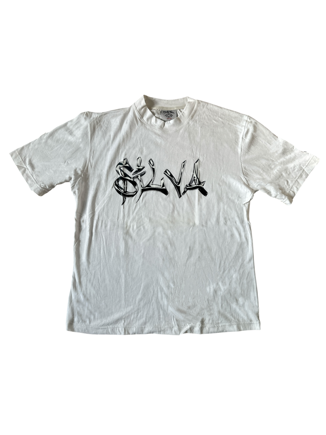 SAMPLE WHITE CHROME OG LOGO TEE