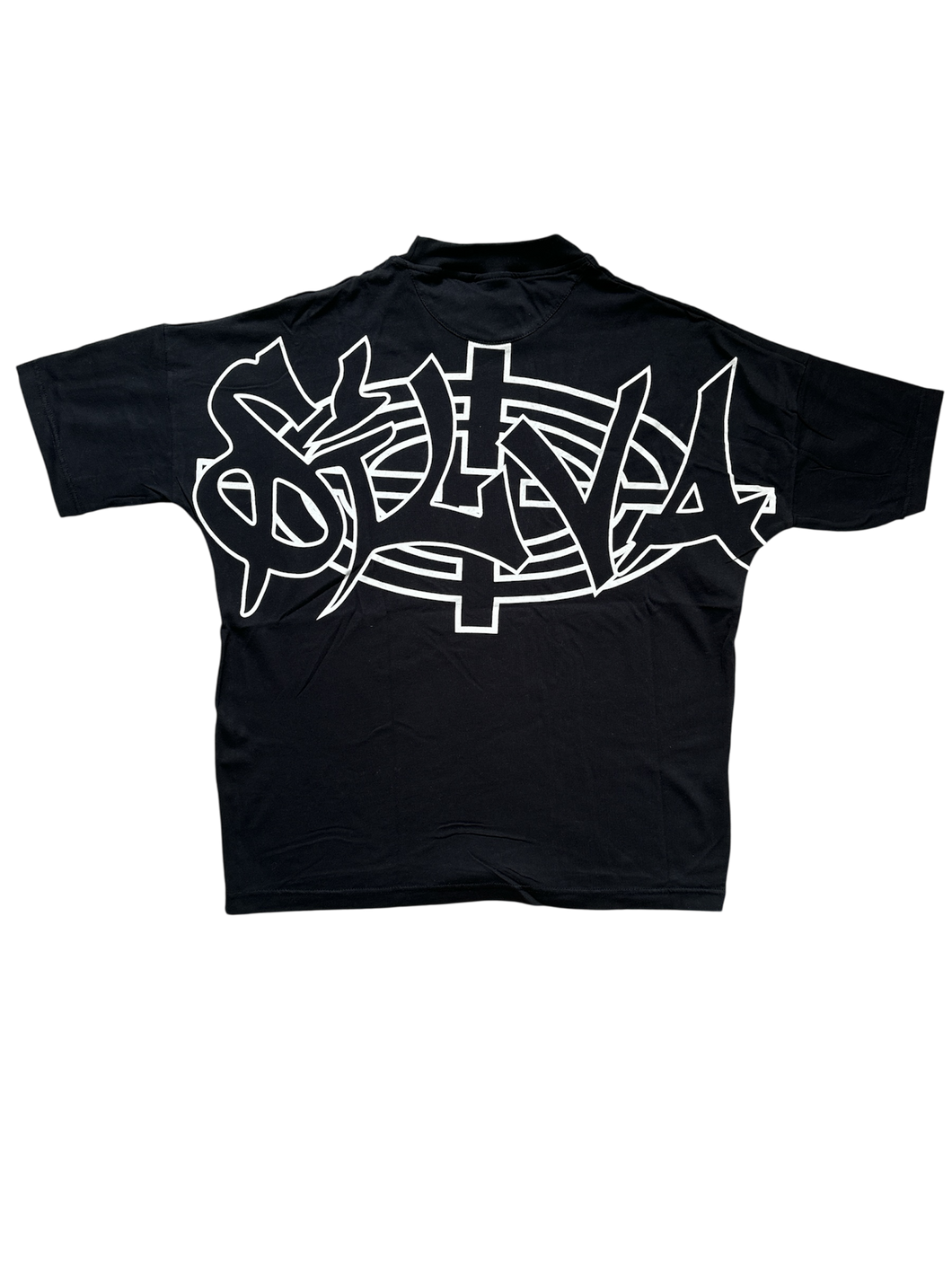 SAMPLE BLACK BACK LOGO TEE