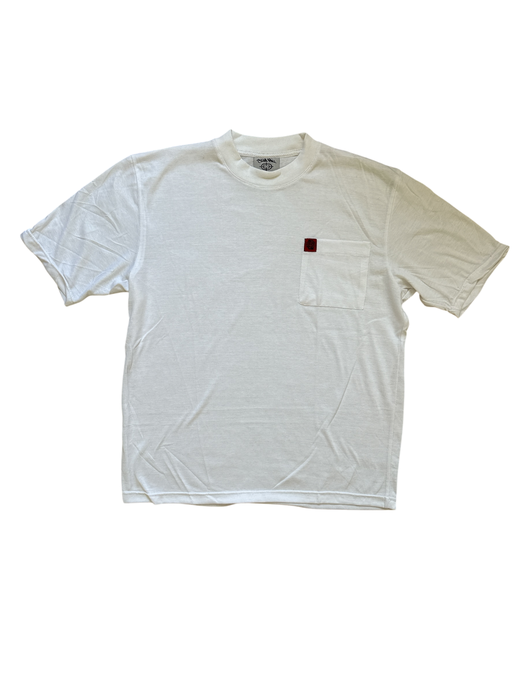 SAMPLE WHITE POCKET TEE