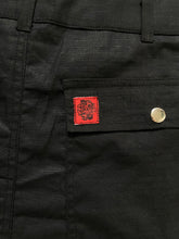 Load image into Gallery viewer, BLACK CARGO SHORTS
